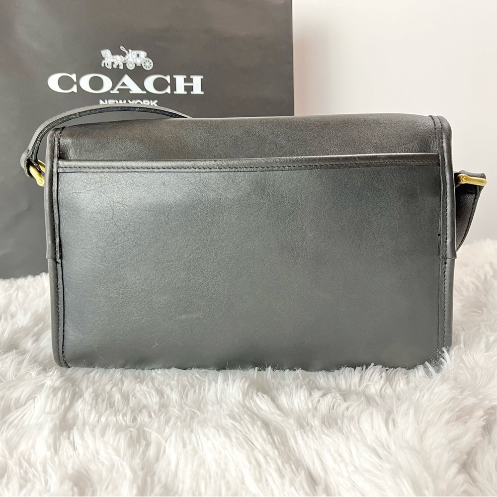 Vintage COACH Curtis Bag, Black No. 9975 - Picture 10 of 15
